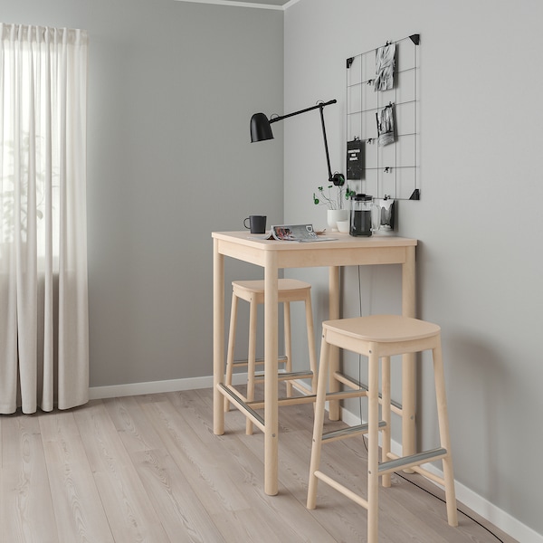 IKEA RÖNNINGE bar table, birch, 29 1/2x29 1/2 in, Ikea Ireland | 1309RAQHP