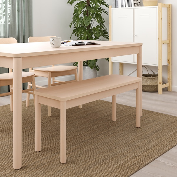 IKEA RÖNNINGE bench, birch, 39 3/8 in, Ikea Ireland | 7106VPCAY