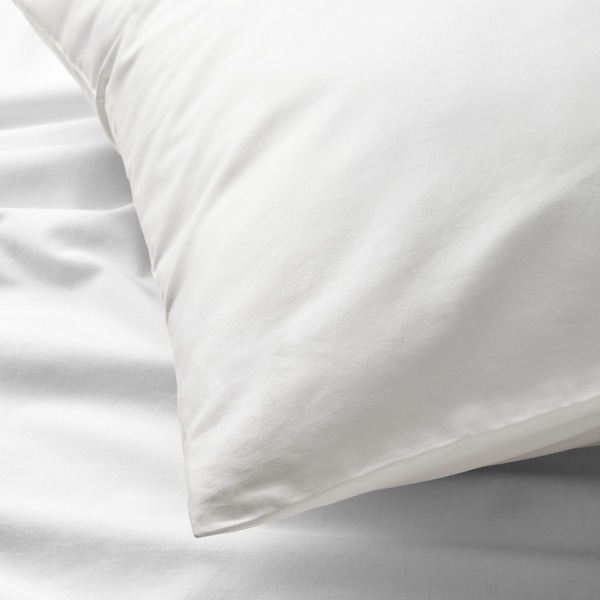 IKEA RÖNNVECKMAL pillowcase, King White, Ikea Ireland | 0894NVHWU