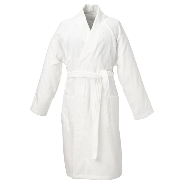 IKEA ROCKÅN bathrobe, L/XL White, Ikea Ireland | 6042VRTAG