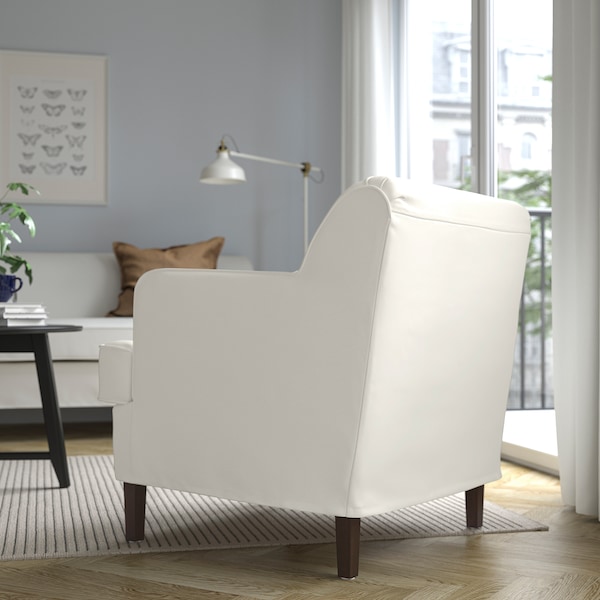 IKEA ROCKSJÖN armchair Blekinge White, Ikea Ireland | 6958JCQEM