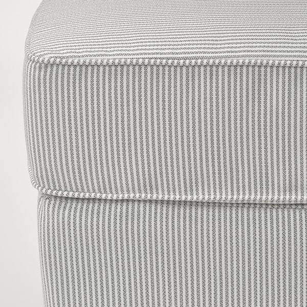 IKEA ROCKSJÖN ottoman Klovsta Gray / White, Ikea Ireland | 7609ANVSC