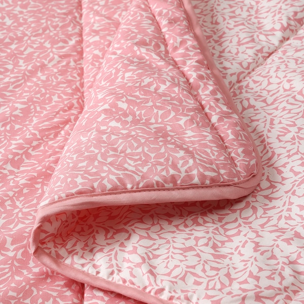 IKEA ROSENMYRTEN comforter and pillowcase(s), Full/Queen Pink Floral Pattern, Ikea Ireland | 9648XWUEF