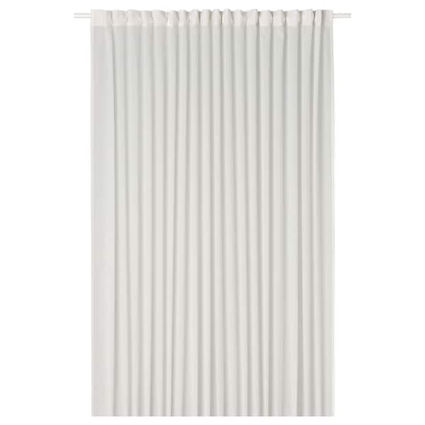 IKEA ROSENROBINIA sheer curtain, 1 piece, 118x98 in White, Ikea Ireland | 1796IOZVS