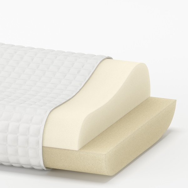 IKEA ROSENSKÄRM ergonomic pillow, side/back sleeper, 13x20 in, Ikea Ireland | 4378TENYS
