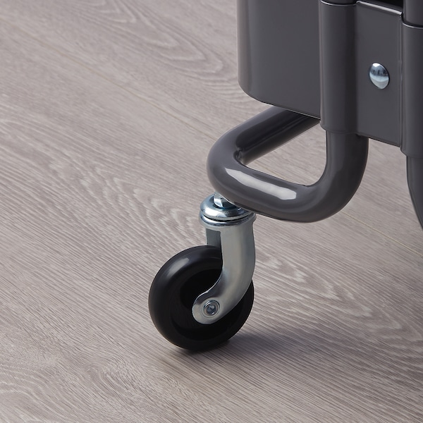 IKEA RÅSHULT utility cart, 11x15x25 5/8 in Gray, Ikea Ireland | 6530DIMYF