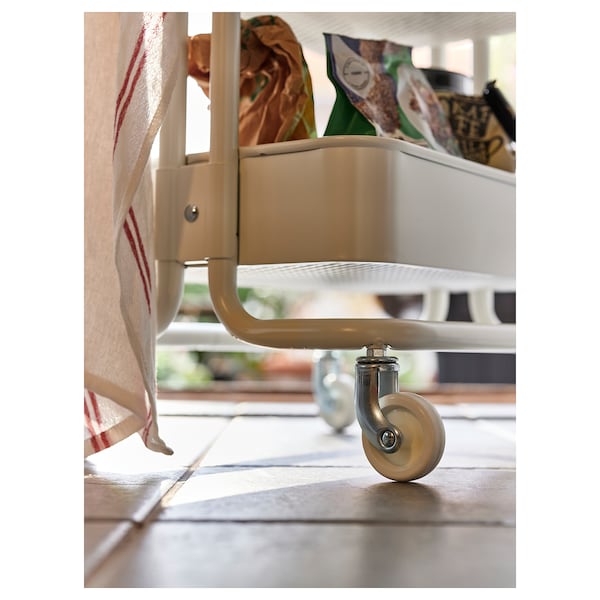 IKEA RÅSKOG Utility cart, 13 3/4x17 3/4x30 3/4 in White, Ikea Ireland | 8715VSEZM