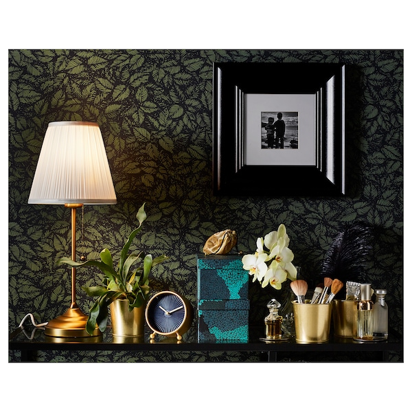 IKEA ÅRSTID Table lamp with LED bulb, brass, white, Ikea Ireland | 0953CENVD