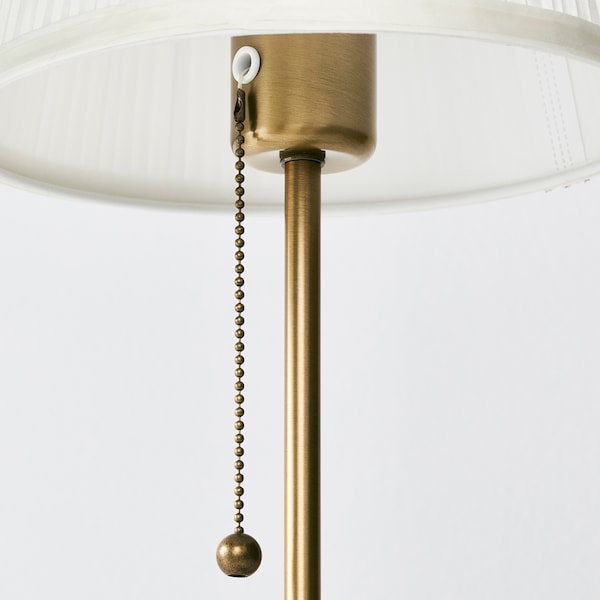 IKEA ÅRSTID table lamp Brass / White, Ikea Ireland | 8657JPINL