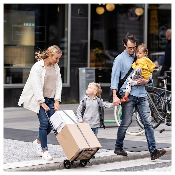 IKEA RULLEBÖR cart, black, Ikea Ireland | 4687IDVXP