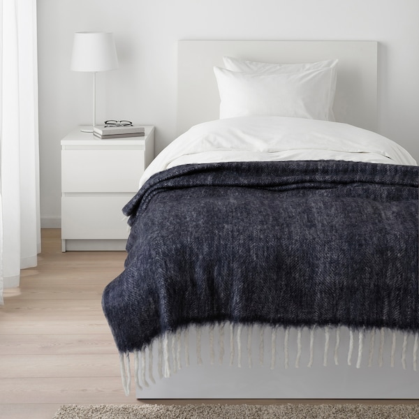 IKEA RUNFRID throw, blue, 51x67 in, Ikea Ireland | 2805BNXAD
