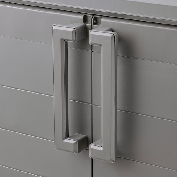 IKEA RUNMARÖ cabinet with doors, dark gray indoor/outdoor, 31 1/2x17 3/8x39 3/8 in, Ikea Ireland | 3205SWOGU
