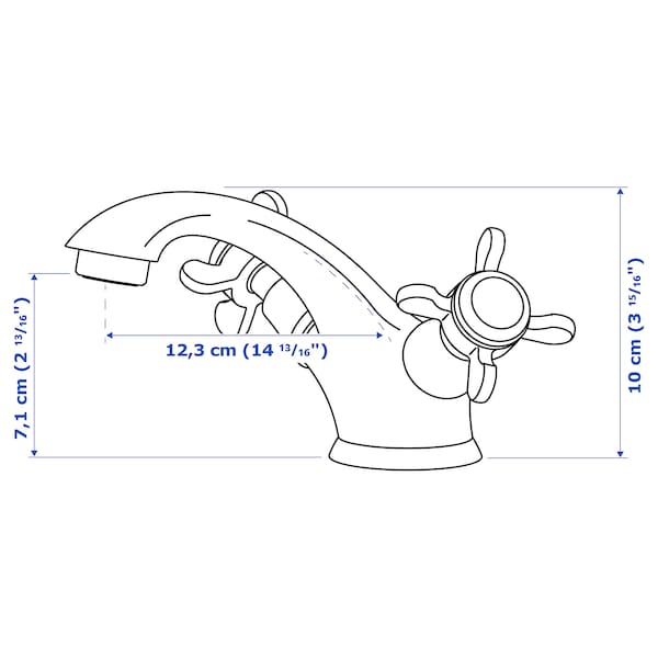 IKEA RUNSKÄR faucet Brass Color, Ikea Ireland | 4371QXRVW