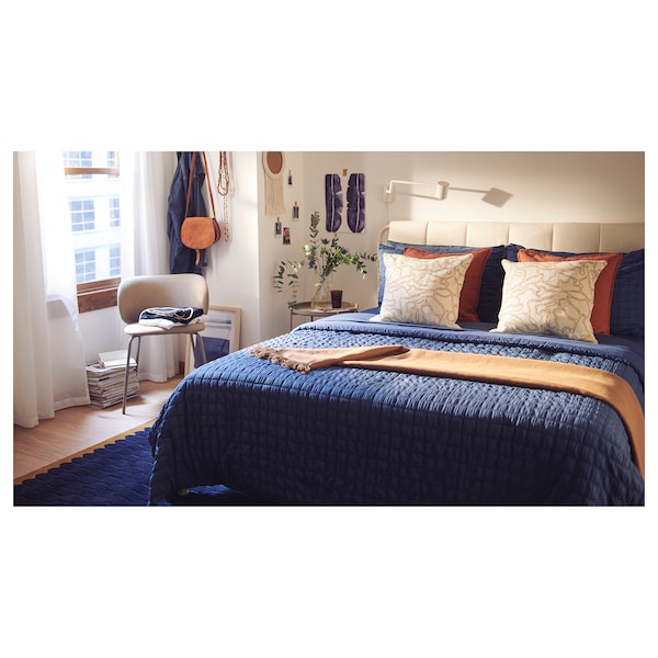 IKEA RÄVSTARR comforter set, Full/Queen Dark Blue, Ikea Ireland | 2970QDESN