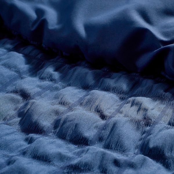 IKEA RÄVSTARR comforter set, Full/Queen Dark Blue, Ikea Ireland | 2970QDESN