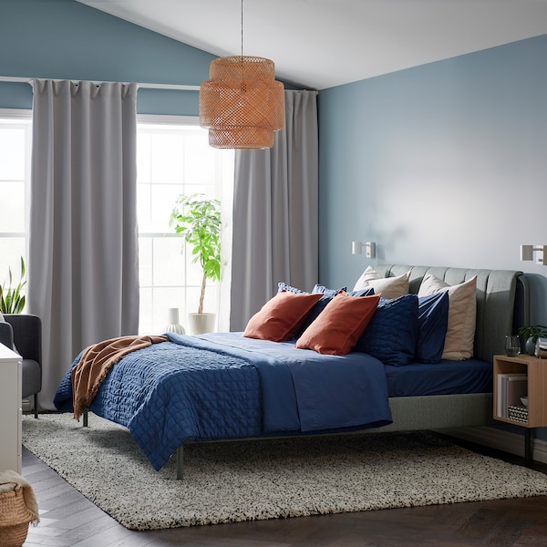 IKEA RÄVSTARR comforter set, King Dark Blue, Ikea Ireland | 0639LIHJZ
