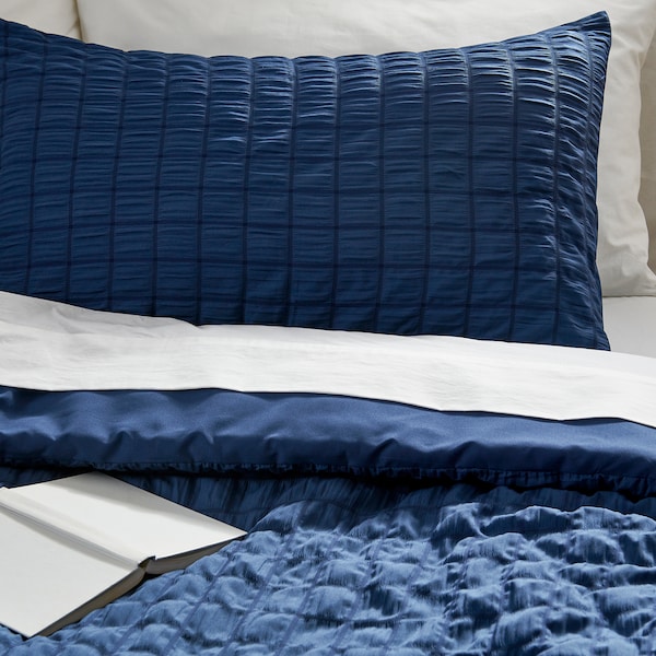 IKEA RÄVSTARR comforter set, Twin/Twin X-long Dark Blue, Ikea Ireland | 5679AJFMG