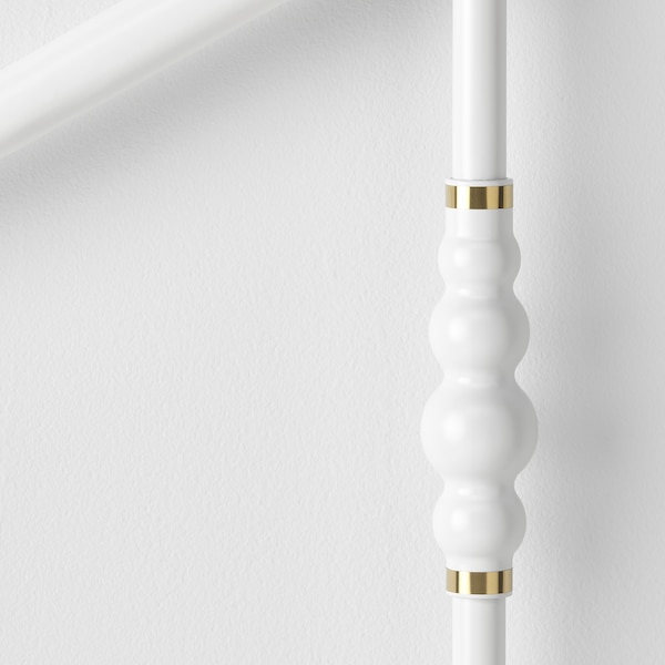 IKEA SAGSTUA bed frame, Full White / Lönset, Ikea Ireland | 8765GTSDQ