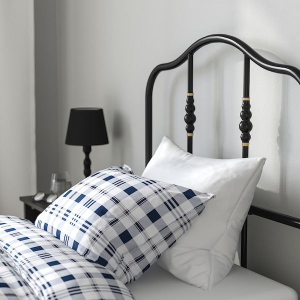 IKEA SAGSTUA bed frame, Twin Black / Luröy, Ikea Ireland | 8437JZSVC