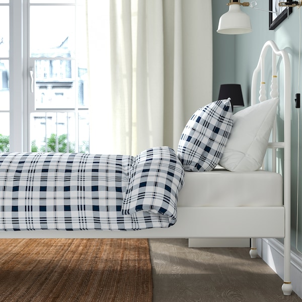 IKEA SAGSTUA bed frame, Twin White / Lönset, Ikea Ireland | 8371XWCFB