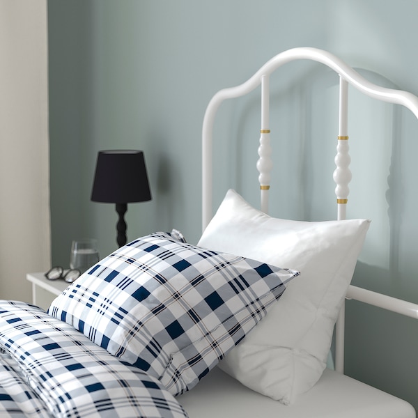 IKEA SAGSTUA bed frame, Twin White / Lönset, Ikea Ireland | 8371XWCFB