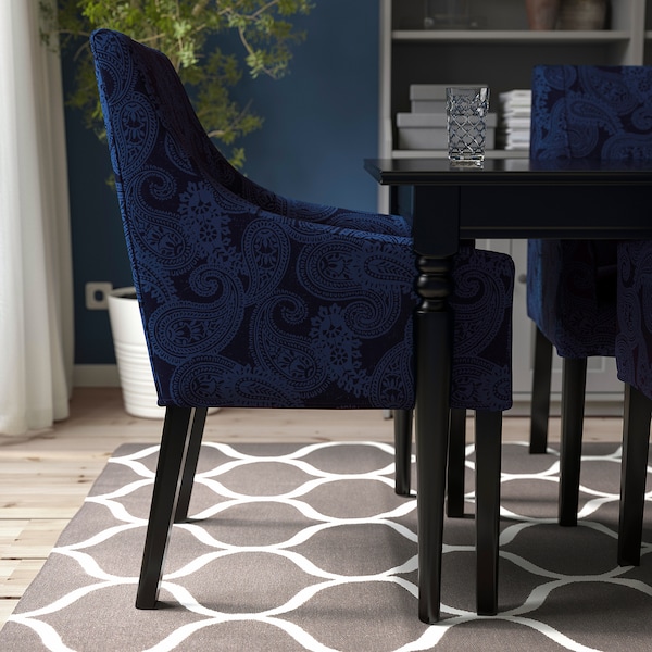 IKEA SAKARIAS armchair Black / Kvillsfors, Ikea Ireland | 2570LIAJP
