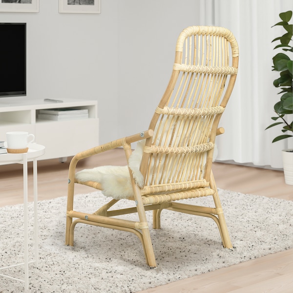 IKEA SALNÖ armchair Rattan, Ikea Ireland | 2074GROYX
