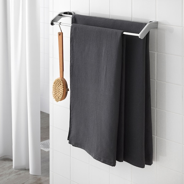 IKEA SALVIKEN bath sheet, 39x59 in Anthracite, Ikea Ireland | 2053EFLOB