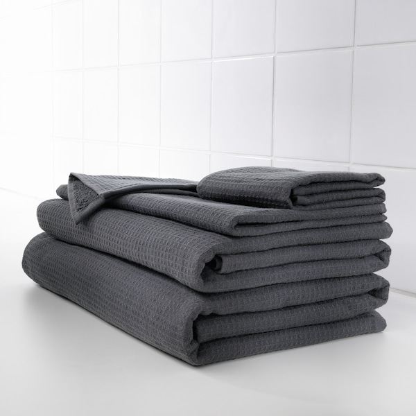IKEA SALVIKEN bath sheet, 39x59 in Anthracite, Ikea Ireland | 2053EFLOB