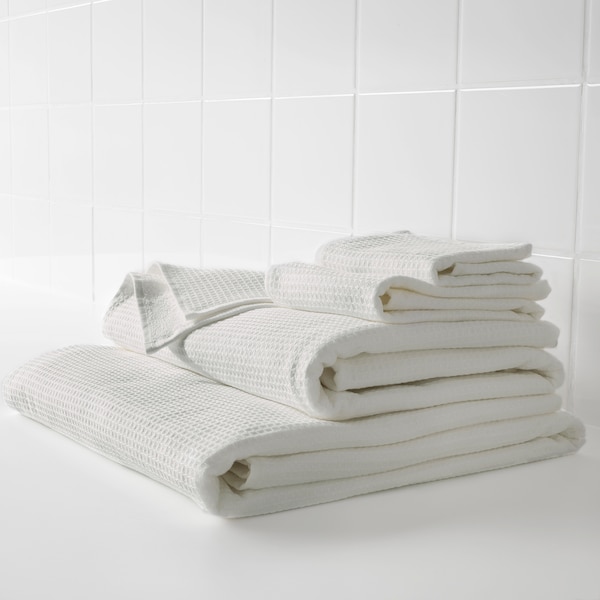 IKEA SALVIKEN bath sheet, 39x59 in White, Ikea Ireland | 6013OIKUV