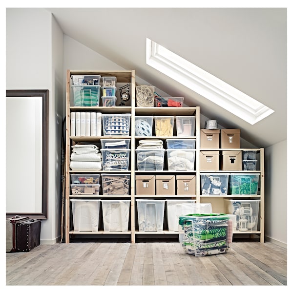 IKEA SAMLA box, clear, 22x15 ¼x16 ½ in/17 gallon, Ikea Ireland | 6174VEUZH