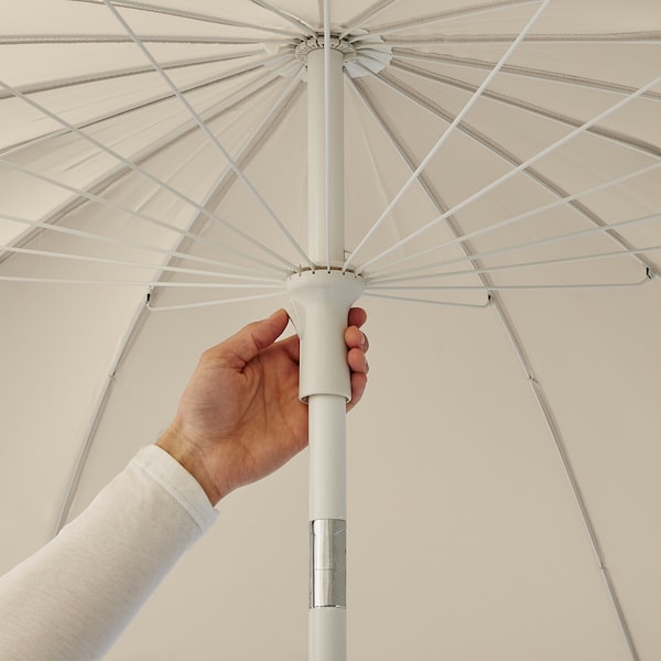 IKEA SAMSÖ Umbrella, tilting, beige, 78 3/4 in, Ikea Ireland | 7025SWHVK