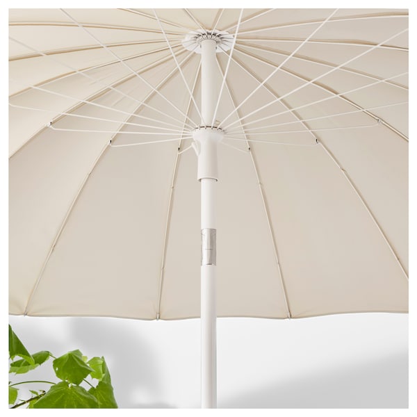 IKEA SAMSÖ Umbrella, tilting, beige, 78 3/4 in, Ikea Ireland | 7025SWHVK
