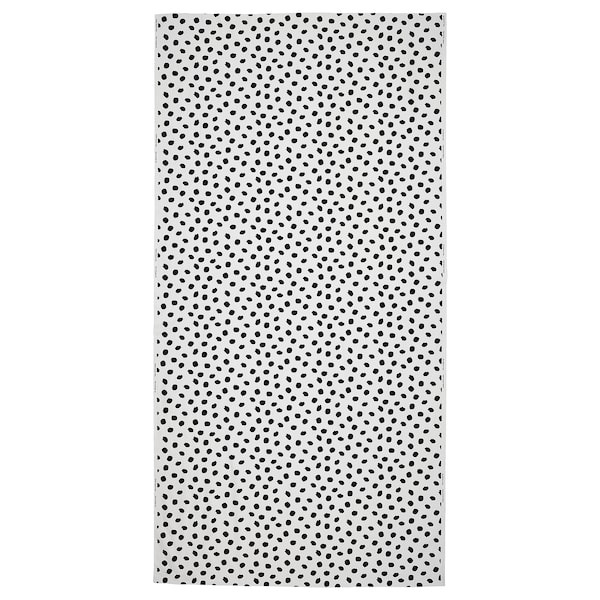 IKEA SANDLUSERN pre-cut fabric, white/black, 59x118 in, Ikea Ireland | 2615SCLZU