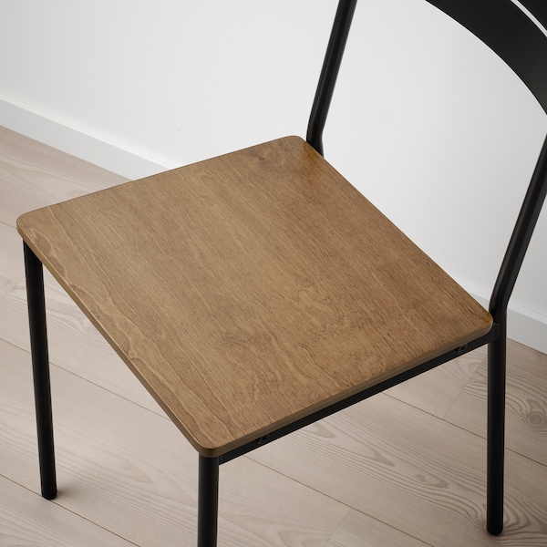 IKEA SANDSBERG / SANDSBERG table and 4 chairs, black/black, 43 1/4x26 3/8 in, Ikea Ireland | 7201UBJZS