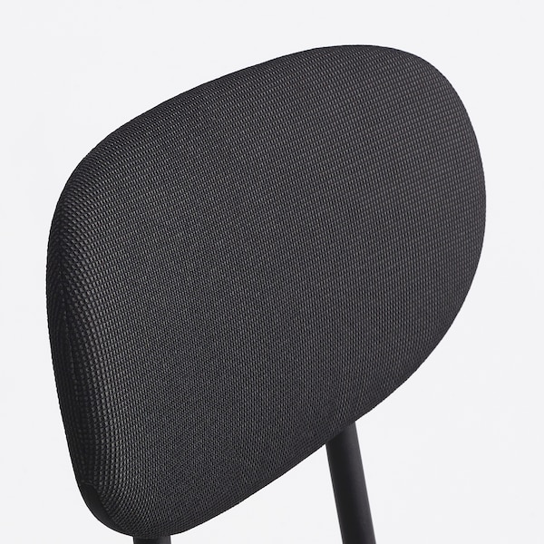 IKEA SANDSBERG / ÖSTANÖ table and 4 chairs, 43 1/4 in Black Black / Remmarn Dark Gray, Ikea Ireland | 7854DQSMW