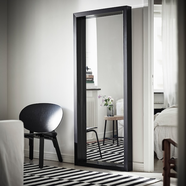 IKEA SANDTORG mirror, black, 29 1/2x70 7/8 in, Ikea Ireland | 4902FWNSU
