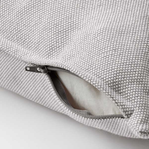 IKEA SANDTRAV cushion, 18x18 in Gray / White, Ikea Ireland | 8145SYWLI