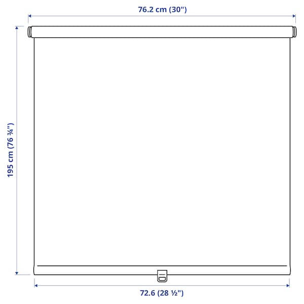 IKEA SANDVEDEL roller blind, beige, 30x76 ¾ in, Ikea Ireland | 0845PHKGB