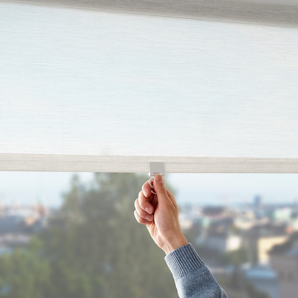 IKEA SANDVEDEL roller blind, beige, 34x76 ¾ in, Ikea Ireland | 3059IPKXV