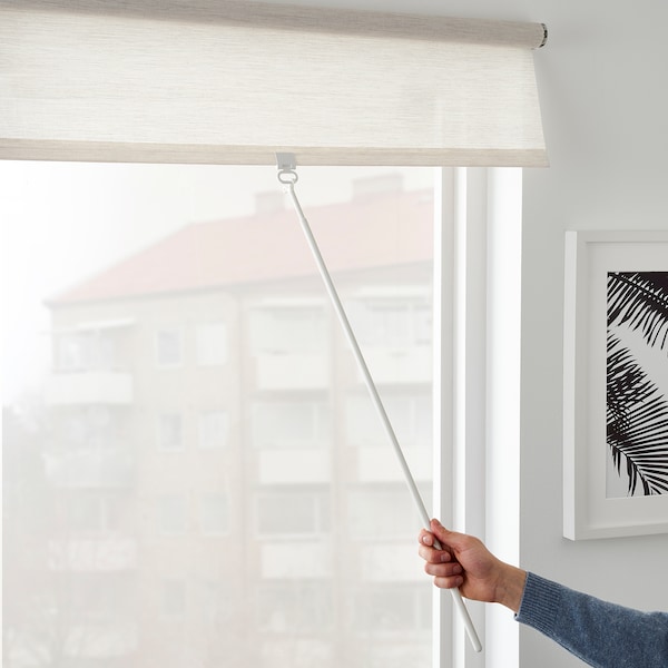 IKEA SANDVEDEL roller blind, beige, 34x76 ¾ in, Ikea Ireland | 3059IPKXV