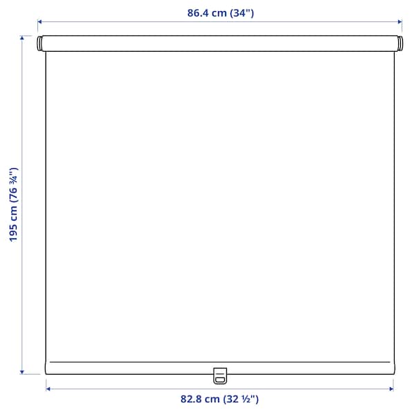 IKEA SANDVEDEL roller blind, beige, 34x76 ¾ in, Ikea Ireland | 3059IPKXV