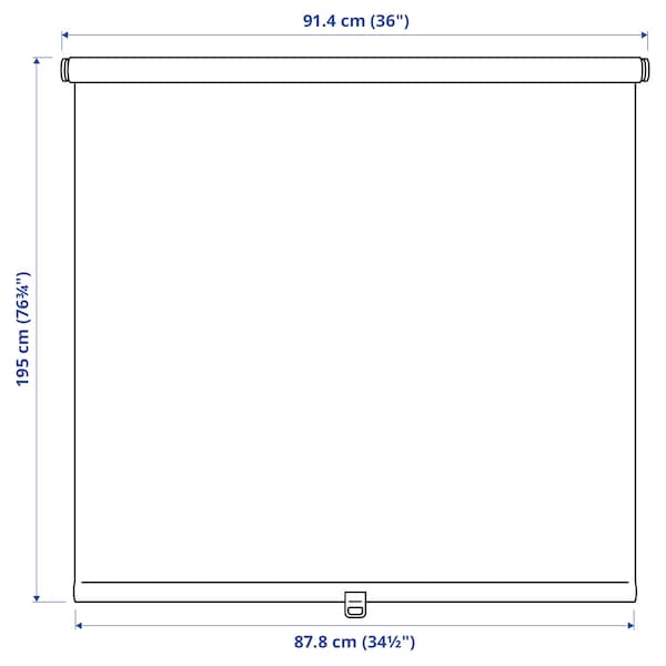 IKEA SANDVEDEL roller blind, beige, 36x76 ¾ in, Ikea Ireland | 1093CZBRQ
