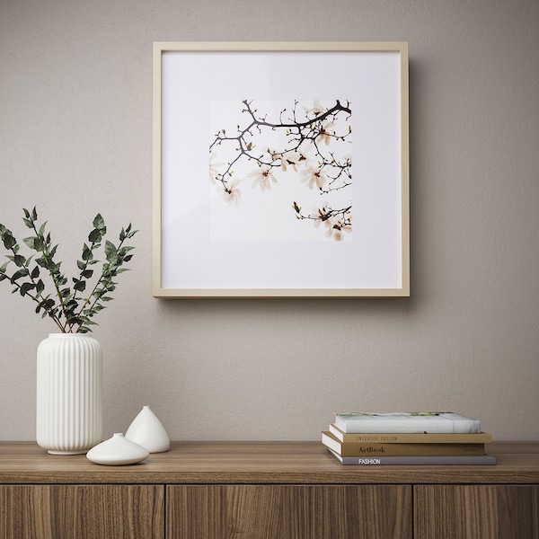IKEA SANNAHED frame, 19 ¾x19 ¾ in Birch Effect, Ikea Ireland | 3682GFNDR