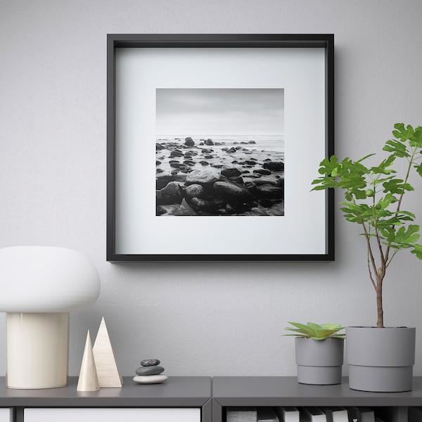 IKEA SANNAHED frame, 19 ¾x19 ¾ in Black, Ikea Ireland | 5467BSUIX