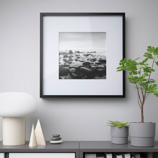IKEA SANNAHED frame, 19 ¾x19 ¾ in Black, Ikea Ireland | 5467BSUIX