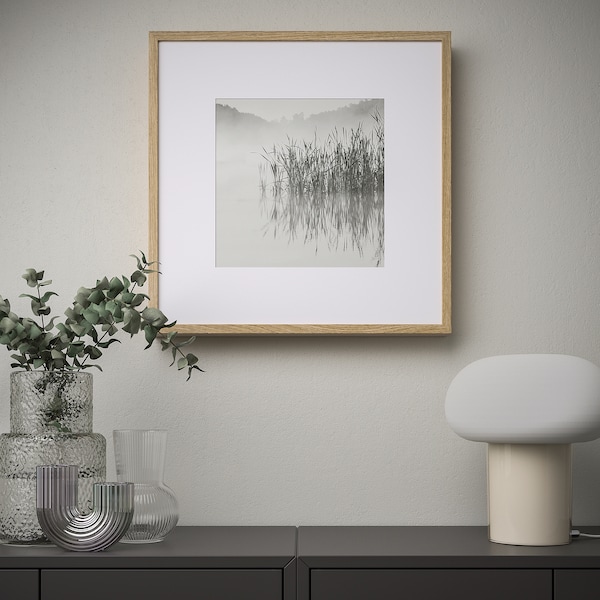 IKEA SANNAHED frame, 19 ¾x19 ¾ in Oak Effect, Ikea Ireland | 7329VRBXL