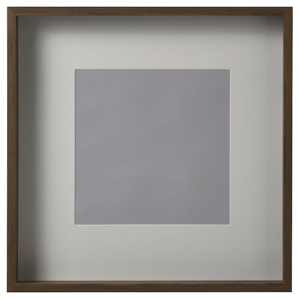 IKEA SANNAHED frame, 19 ¾x19 ¾ in Walnut Effect, Ikea Ireland | 4932NGXDH