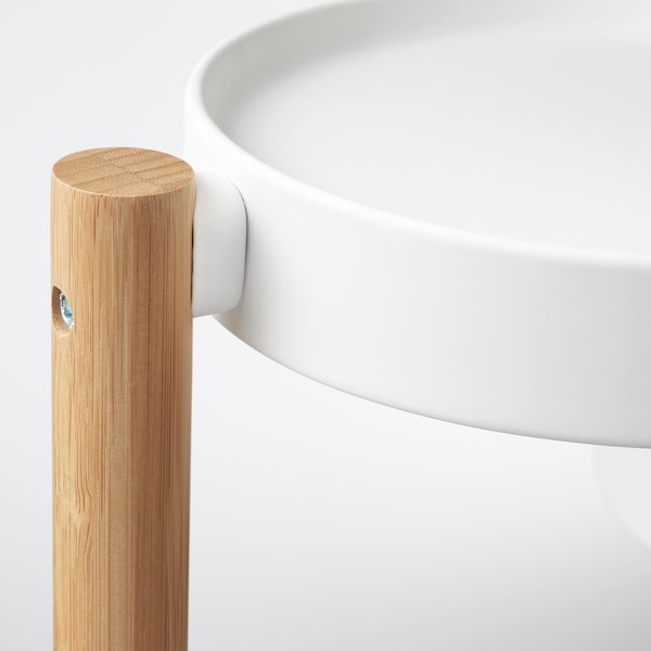 IKEA SATSUMAS White Bamboo Plant Stand - 3 Tier - Popular, Ikea Ireland | 4567UIKNB