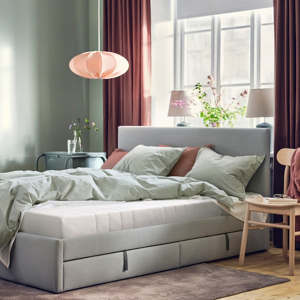 IKEA ÅSBYGDA foam mattress, Twin Firm / White, Ikea Ireland | 5974NCXIT